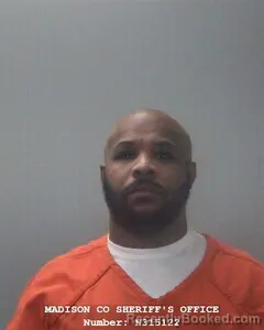 Mugshot of Fernandez C Doughty booked in Madison County, Alabama on September 25, 2026