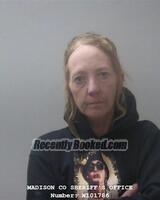 Booking photo from Madison County, Alabama