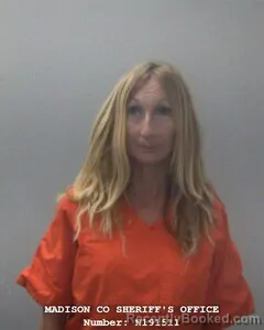 Mugshot of Christina M Harter booked in Madison County, Alabama on October 3, 2026
