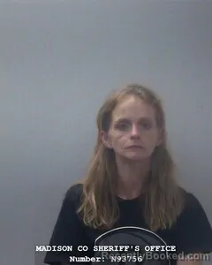 Mugshot of April L Fowler booked in Madison County, Alabama on October 8, 2026