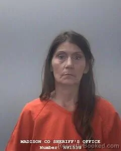 Mugshot of ANGELA E WILLIAMS booked in Madison County, Alabama on June 17, 2026
