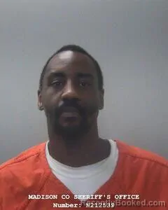 Mugshot of CORNELIUS M BURKS booked in Madison County, Alabama on May 6, 2026