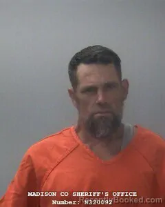 Mugshot of Franklin M King booked in Madison County, Alabama on September 23, 2026