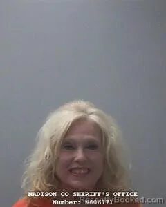Mugshot of Melanie J Arbuckle booked in Madison County, Alabama on July 31, 2026