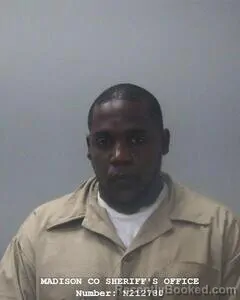 Mugshot of CORNELLIUS D PRIDE booked in Madison County, Alabama on June 17, 2026