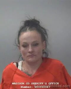 Mugshot of ASHLEY M HARBIN booked in Madison County, Alabama on April 24, 2026