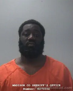 Mugshot of Dominic L White booked in Madison County, Alabama on September 25, 2026