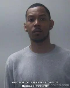 Mugshot of RICHARD E JONES booked in Madison County, Alabama on May 6, 2026