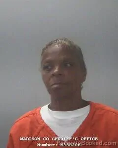 Mugshot of GLORIA A POWERS booked in Madison County, Alabama on June 5, 2026
