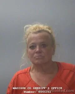 Mugshot of VICKIE M BROWN booked in Madison County, Alabama on May 6, 2026