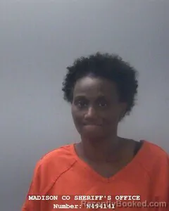 Mugshot of Katrina R Jordan booked in Madison County, Alabama on September 21, 2026