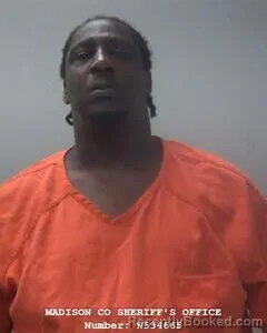 Mugshot of Lashawn A Brown booked in Madison County, Alabama on August 17, 2026