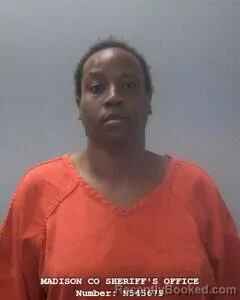 Mugshot of Lemeya D Booker booked in Madison County, Alabama on August 12, 2026
