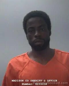 Mugshot of DARIUS N ANDREWS booked in Madison County, Alabama on June 17, 2026