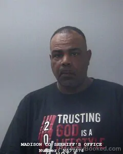 Mugshot of Phillip M Durrough booked in Madison County, Alabama on October 1, 2026