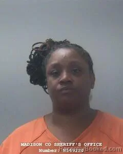 Mugshot of Lyntoria D Gatewood booked in Madison County, Alabama on August 28, 2026