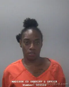 Mugshot of Alexandria J Haley booked in Madison County, Alabama on September 24, 2026