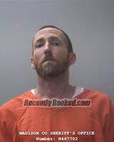 Booking photo from Madison County, Alabama