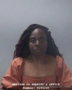 Mugshot of Delecia P Draper booked in Madison County, Alabama on August 16, 2026