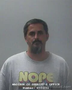 Mugshot of Lucas J Boone booked in Madison County, Alabama on August 22, 2026
