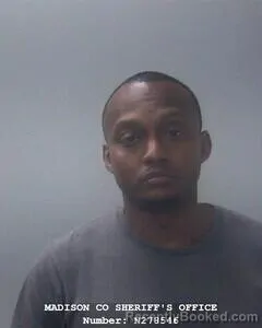 Mugshot of DORION T RICE booked in Madison County, Alabama on April 21, 2026