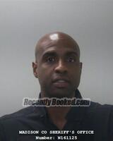 Booking photo from Madison County, Alabama