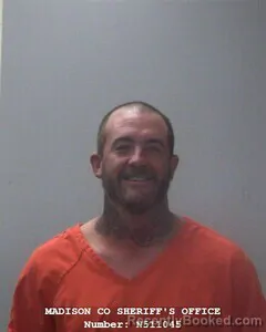 Mugshot of Kevin P Hillis booked in Madison County, Alabama on October 3, 2026