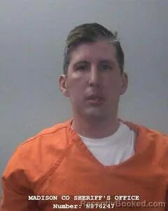 Booking photo from Madison County, Alabama