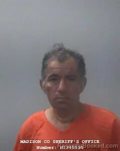 Mugshot of Marcos F Bailon booked in Madison County, Alabama on September 20, 2026