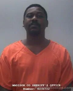 Mugshot of DAUDARIOUS E HINTON booked in Madison County, Alabama on April 6, 2026