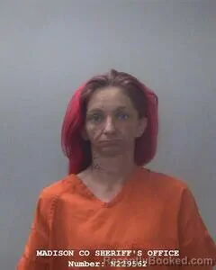 Mugshot of DANIELLE N STAGGS booked in Madison County, Alabama on June 23, 2026
