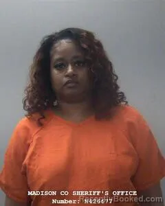 Mugshot of JESSICA D GREEN booked in Madison County, Alabama on June 27, 2026