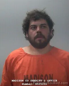 Mugshot of Kyle R Faiss booked in Madison County, Alabama on September 27, 2026