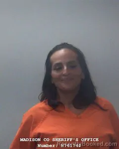 Mugshot of Shannon Sefiane booked in Madison County, Alabama on October 24, 2026