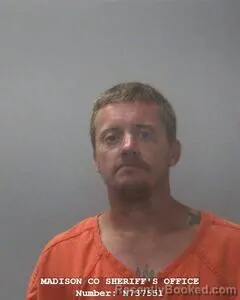 Mugshot of Russell R Richards booked in Madison County, Alabama on September 19, 2026