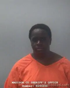 Mugshot of Ebony N Hill booked in Madison County, Alabama on August 15, 2026