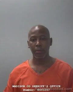 Mugshot of Maurice L Anders booked in Madison County, Alabama on August 15, 2026