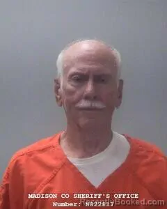 Mugshot of THOMAS A VERNOR booked in Madison County, Alabama on April 30, 2026