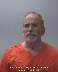 Mugshot of Troy J Hughes booked in Madison County, Alabama on July 28, 2026