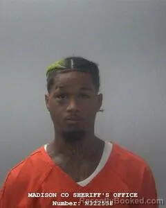 Mugshot of Dvonte O Conerly booked in Madison County, Alabama on August 13, 2026