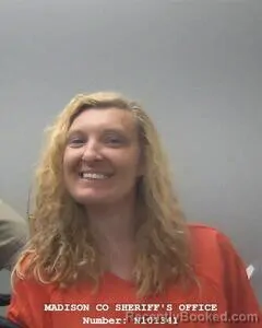 Booking photo from Madison County, Alabama