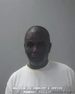 Mugshot of Melvin Brown booked in Madison County, Alabama on September 13, 2026