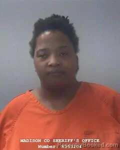 Mugshot of HELEN M HAYES booked in Madison County, Alabama on April 22, 2026