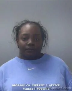 Mugshot of DESTINY N REED booked in Madison County, Alabama on April 27, 2026