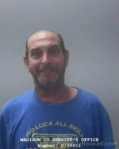 Booking photo from Madison County, Alabama