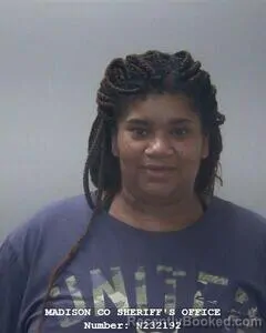 Mugshot of DAONA S GREEN booked in Madison County, Alabama on May 9, 2026