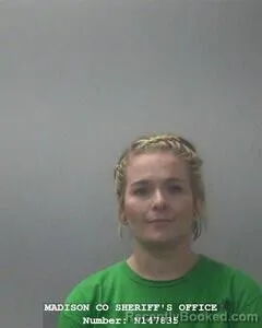 Mugshot of BRITTANY D PRATT booked in Madison County, Alabama on June 11, 2026