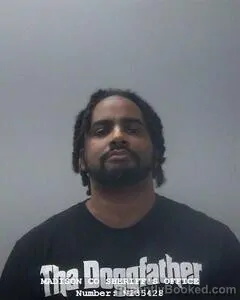 Mugshot of Darrius S Hardin booked in Madison County, Alabama on August 20, 2026
