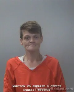 Mugshot of Lauren K Moses booked in Madison County, Alabama on September 30, 2026