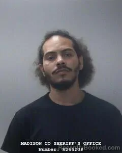 Mugshot of Devin R Ruiz booked in Madison County, Alabama on August 20, 2026